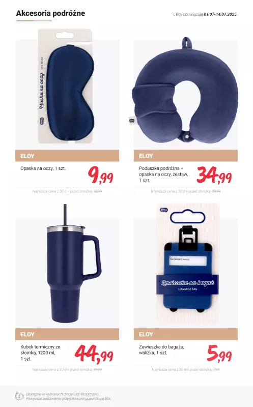 Rossmann - gazetka promocyjna Przydatne w podróży - PROMOCJE od soboty 12.07 do poniedziałku 14.07 - strona 7