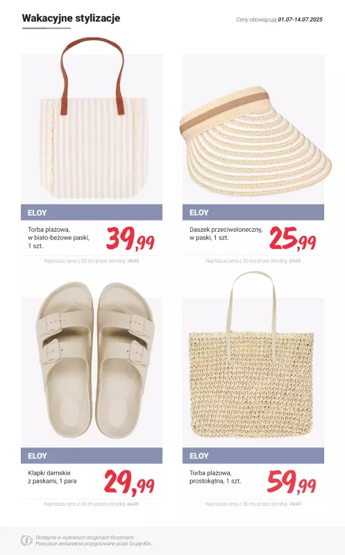 Rossmann - gazetka promocyjna Przydatne w podróży - PROMOCJE od soboty 12.07 do poniedziałku 14.07 - strona 4