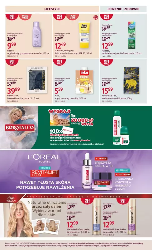 Rossmann - gazetka promocyjna Gazetka od wtorku 15.07 do czwartku 31.07 - strona 14