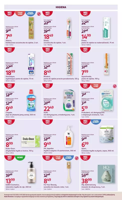 Rossmann - gazetka promocyjna Gazetka od wtorku 15.07 do czwartku 31.07 - strona 7