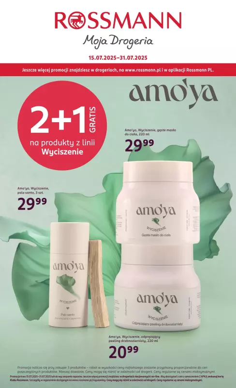 Rossmann - gazetka promocyjna Gazetka od wtorku 15.07 do czwartku 31.07