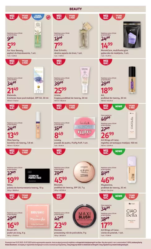 Rossmann - gazetka promocyjna Gazetka od wtorku 15.07 do czwartku 31.07 - strona 10