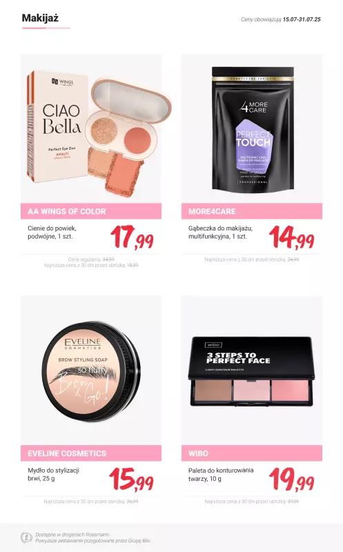 Rossmann - gazetka promocyjna MEGA promocje z nowej gazetki od wtorku 15.07 do czwartku 31.07 - strona 11