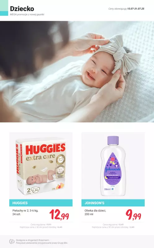 Rossmann - gazetka promocyjna MEGA promocje z nowej gazetki od wtorku 15.07 do czwartku 31.07 - strona 15