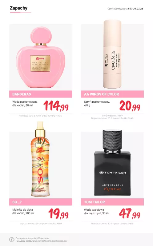 Rossmann - gazetka promocyjna MEGA promocje z nowej gazetki od wtorku 15.07 do czwartku 31.07 - strona 12