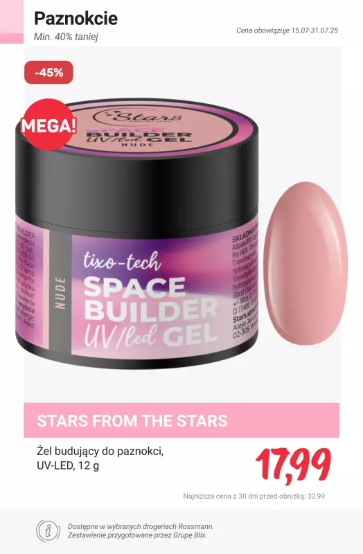 Rossmann - gazetka promocyjna Produkty min. 40% taniej od czwartku 17.07 do czwartku 31.07 - strona 21