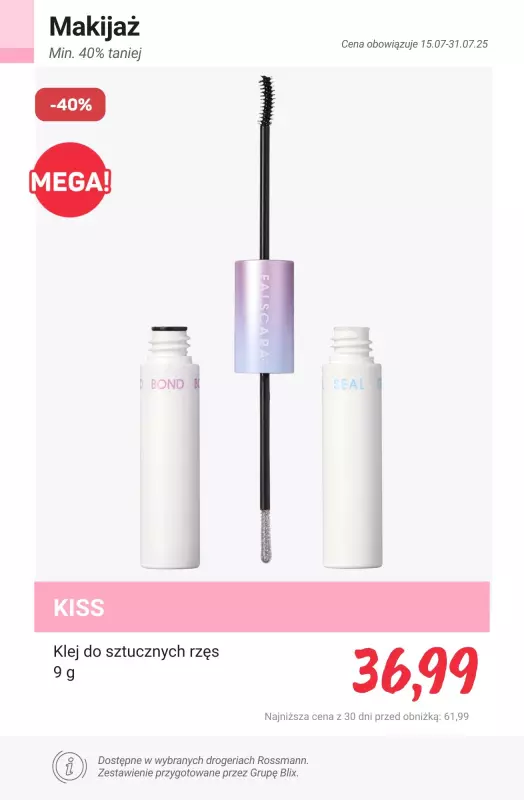 Rossmann - gazetka promocyjna Produkty min. 40% taniej od czwartku 17.07 do czwartku 31.07 - strona 9