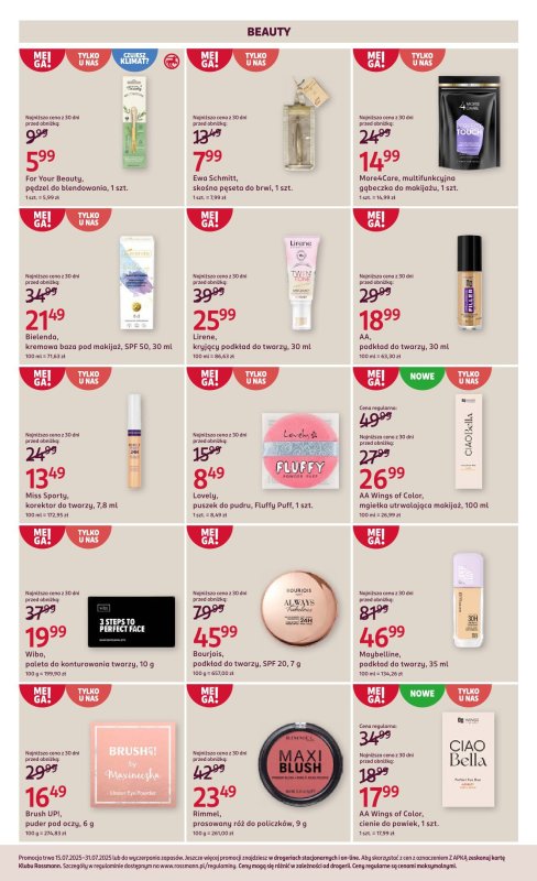 Rossmann - gazetka promocyjna Gazetka od wtorku 15.07 do czwartku 31.07 - strona 10