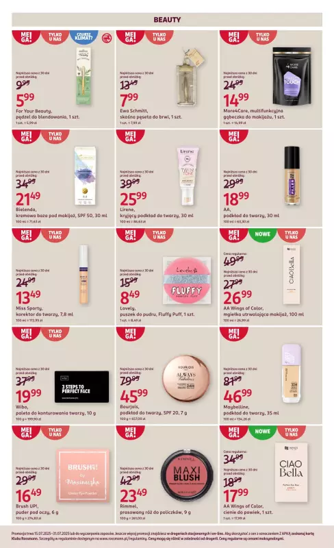 Rossmann - gazetka promocyjna Gazetka od wtorku 15.07 do czwartku 31.07 - strona 10