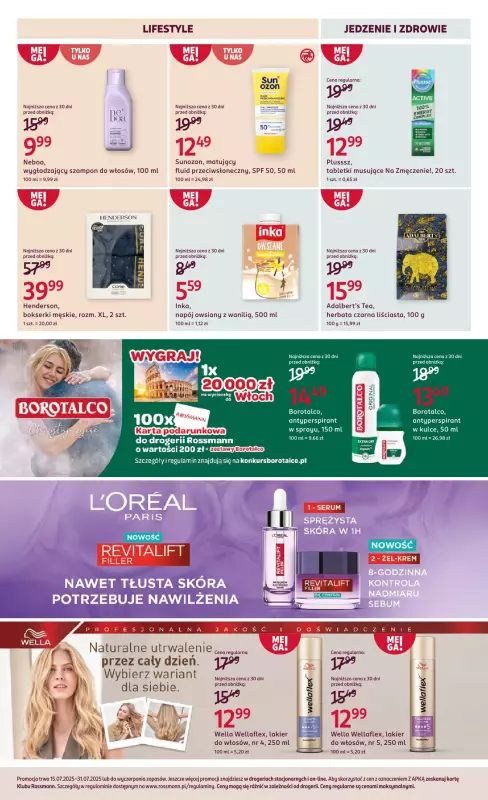Rossmann - gazetka promocyjna Gazetka od wtorku 15.07 do czwartku 31.07 - strona 14