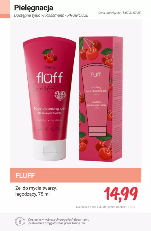 Rossmann - gazetka promocyjna Dostępne tylko w Rossmann - PROMOCJE od poniedziałku 21.07 do czwartku 31.07 - strona 7