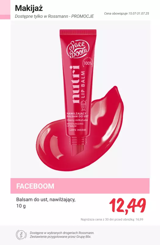 Rossmann - gazetka promocyjna Dostępne tylko w Rossmann - PROMOCJE od poniedziałku 21.07 do czwartku 31.07 - strona 4