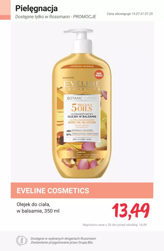 Rossmann - gazetka promocyjna Dostępne tylko w Rossmann - PROMOCJE od poniedziałku 21.07 do czwartku 31.07 - strona 10