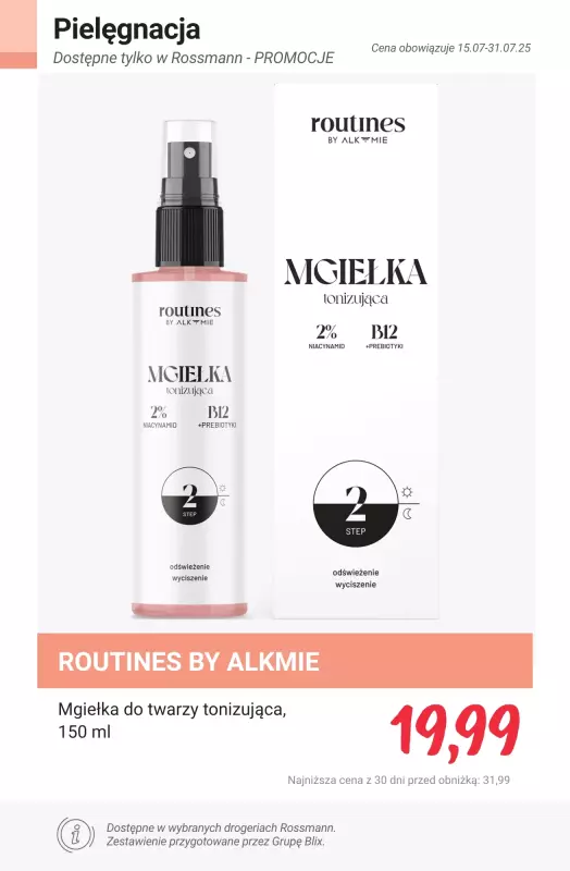 Rossmann - gazetka promocyjna Dostępne tylko w Rossmann - PROMOCJE od poniedziałku 21.07 do czwartku 31.07 - strona 8