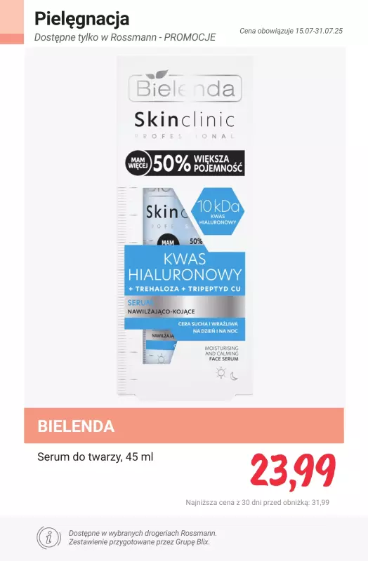 Rossmann - gazetka promocyjna Dostępne tylko w Rossmann - PROMOCJE od poniedziałku 21.07 do czwartku 31.07 - strona 6