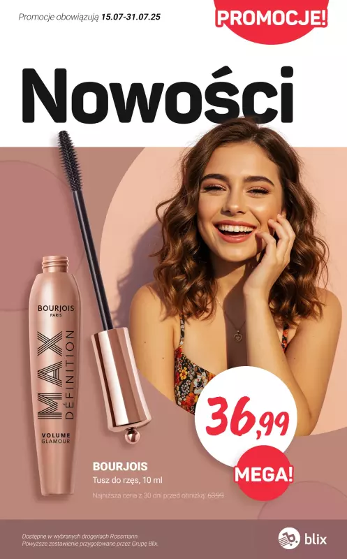 Rossmann - gazetka promocyjna Nowości na promocji od piątku 25.07 do czwartku 31.07