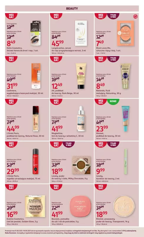 Rossmann - gazetka promocyjna Gazetka od piątku 01.08 do poniedziałku 18.08 - strona 11