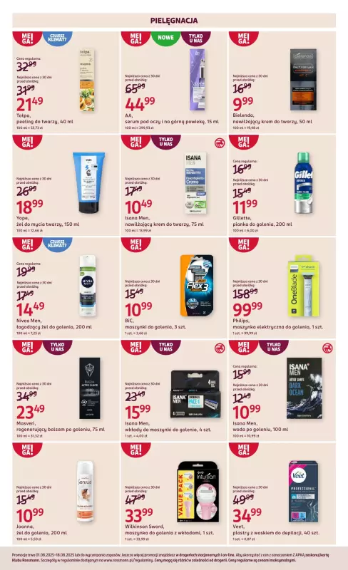 Rossmann - gazetka promocyjna Gazetka od piątku 01.08 do poniedziałku 18.08 - strona 10