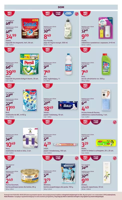 Rossmann - gazetka promocyjna Gazetka od piątku 01.08 do poniedziałku 18.08 - strona 13