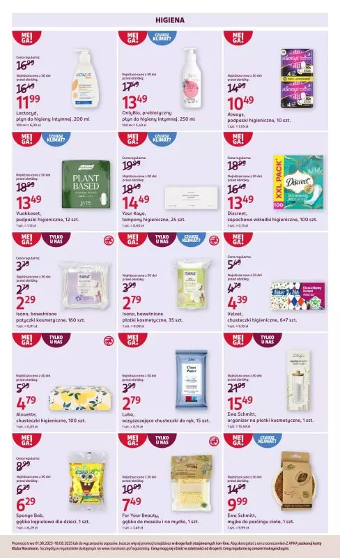 Rossmann - gazetka promocyjna Gazetka od piątku 01.08 do poniedziałku 18.08 - strona 6