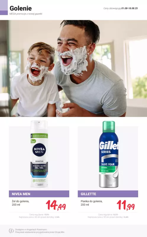Rossmann - gazetka promocyjna MEGA promocje z nowej gazetki od piątku 01.08 do poniedziałku 18.08 - strona 11