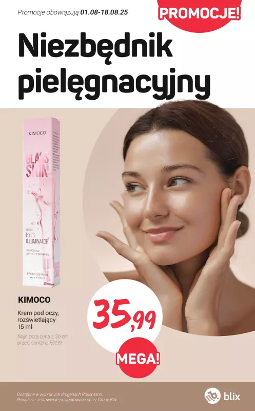 Rossmann - gazetka promocyjna Niezbędnik pielęgnacyjny - PROMOCJE  