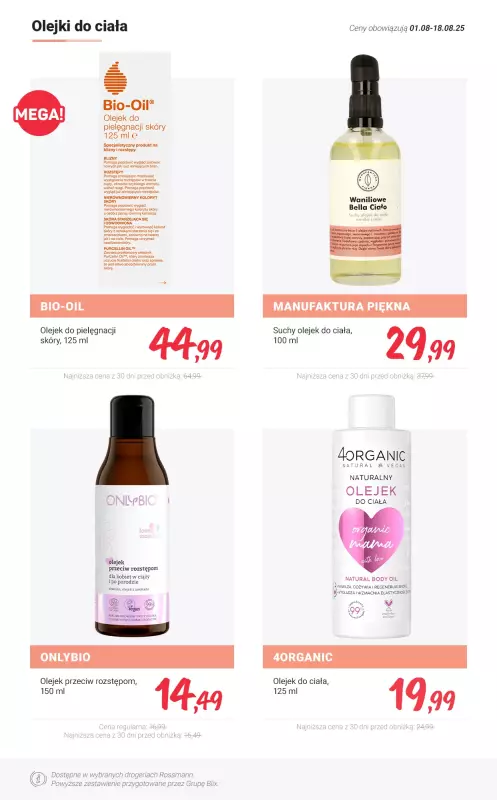 Rossmann - gazetka promocyjna Niezbędnik pielęgnacyjny - PROMOCJE od czwartku 07.08 do poniedziałku 18.08 - strona 6