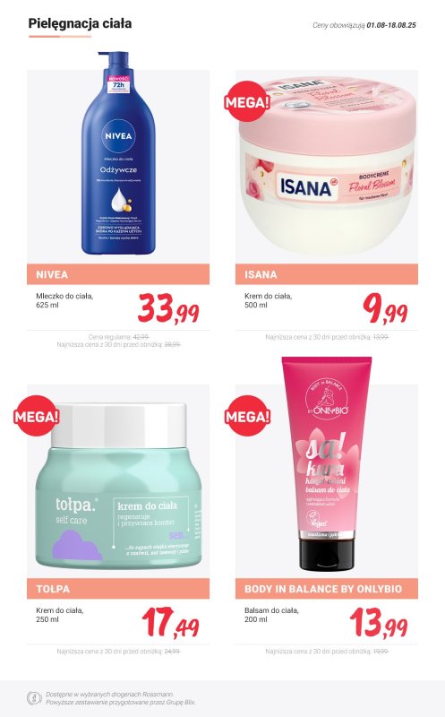 Rossmann - gazetka promocyjna Niezbędnik pielęgnacyjny - PROMOCJE od czwartku 07.08 do poniedziałku 18.08 - strona 7
