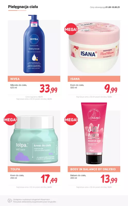 Rossmann - gazetka promocyjna Niezbędnik pielęgnacyjny - PROMOCJE od czwartku 07.08 do poniedziałku 18.08 - strona 7
