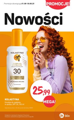 Rossmann - gazetka promocyjna NOWOŚCI na promocji! od soboty 09.08 do poniedziałku 18.08