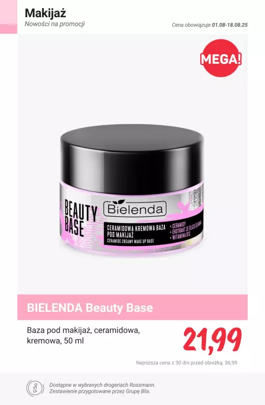 Rossmann - gazetka promocyjna NOWOŚCI na promocji! od soboty 09.08 do poniedziałku 18.08 - strona 12
