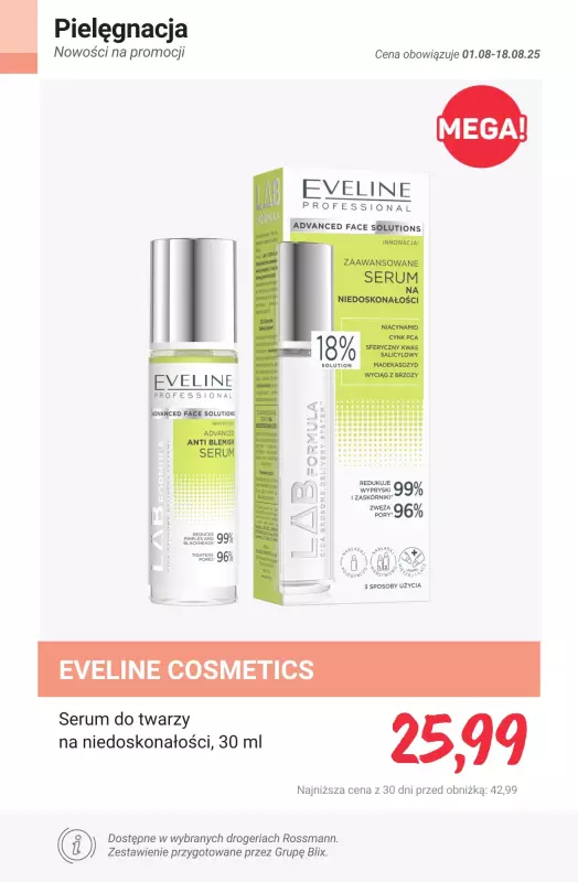 Rossmann - gazetka promocyjna NOWOŚCI na promocji! od soboty 09.08 do poniedziałku 18.08 - strona 15