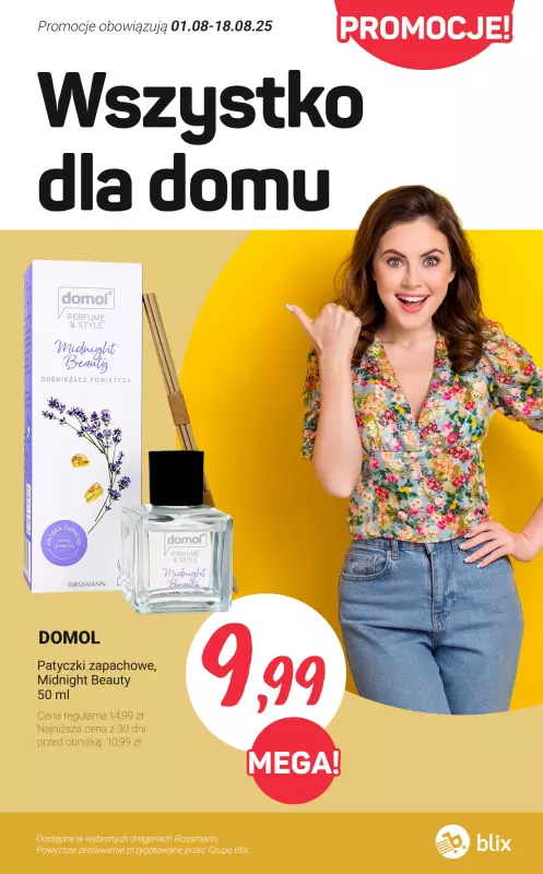 Rossmann - gazetka promocyjna Wszystko dla domu - PROMOCJE od soboty 16.08 do poniedziałku 18.08