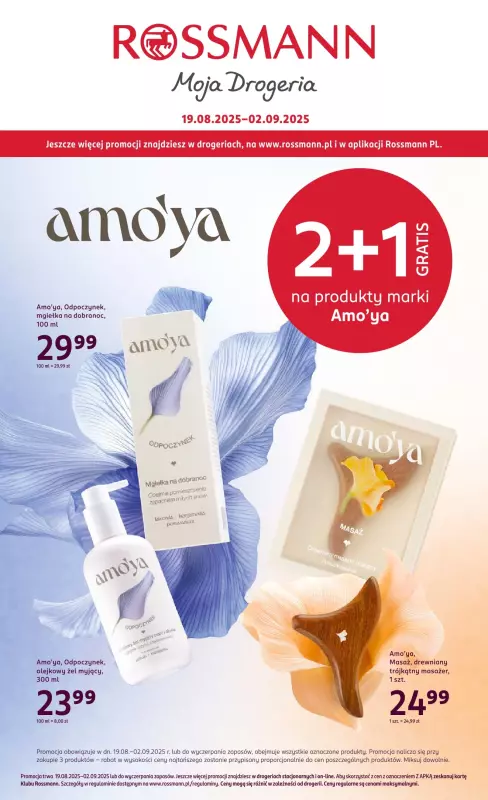 Rossmann - gazetka promocyjna Gazetka od wtorku 19.08 do wtorku 02.09