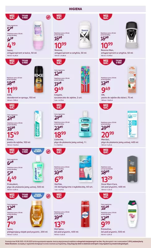 Rossmann - gazetka promocyjna Gazetka od wtorku 19.08 do wtorku 02.09 - strona 4
