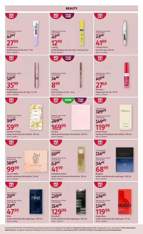Rossmann - gazetka promocyjna Gazetka od wtorku 19.08 do wtorku 02.09 - strona 10
