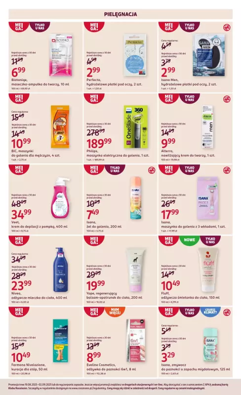 Rossmann - gazetka promocyjna Gazetka od wtorku 19.08 do wtorku 02.09 - strona 8
