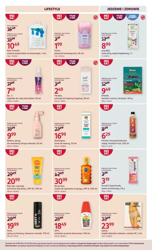 Rossmann - gazetka promocyjna Gazetka od wtorku 19.08 do wtorku 02.09 - strona 13
