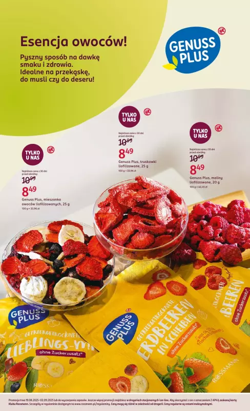 Rossmann - gazetka promocyjna Gazetka od wtorku 19.08 do wtorku 02.09 - strona 2