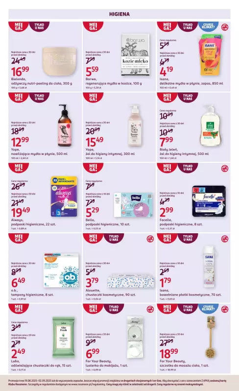 Rossmann - gazetka promocyjna Gazetka od wtorku 19.08 do wtorku 02.09 - strona 5