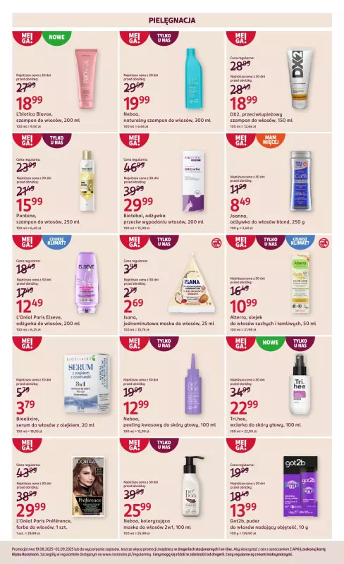 Rossmann - gazetka promocyjna Gazetka od wtorku 19.08 do wtorku 02.09 - strona 6