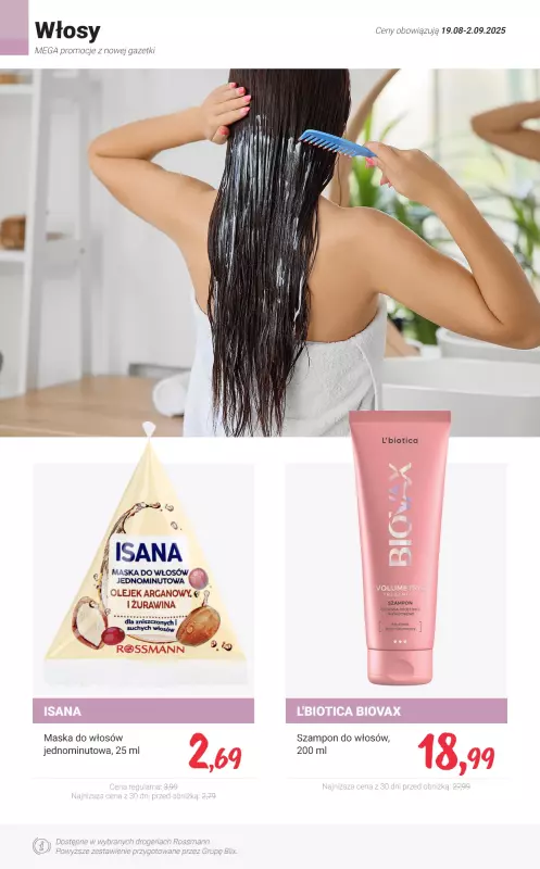 Rossmann - gazetka promocyjna MEGA promocje z nowej gazetki od wtorku 19.08 do wtorku 02.09 - strona 5