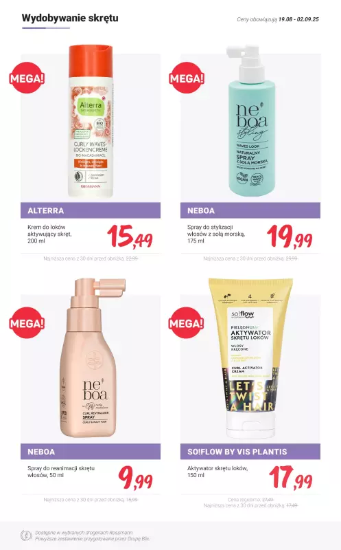 Rossmann - gazetka promocyjna Produkty do włosów - PROMOCJE od czwartku 21.08 do wtorku 02.09 - strona 6