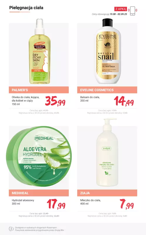Rossmann - gazetka promocyjna TANIEJ Z APKĄ od soboty 23.08 do wtorku 02.09 - strona 7