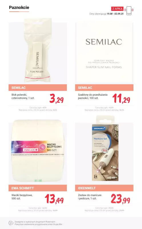 Rossmann - gazetka promocyjna TANIEJ Z APKĄ od soboty 23.08 do wtorku 02.09 - strona 9
