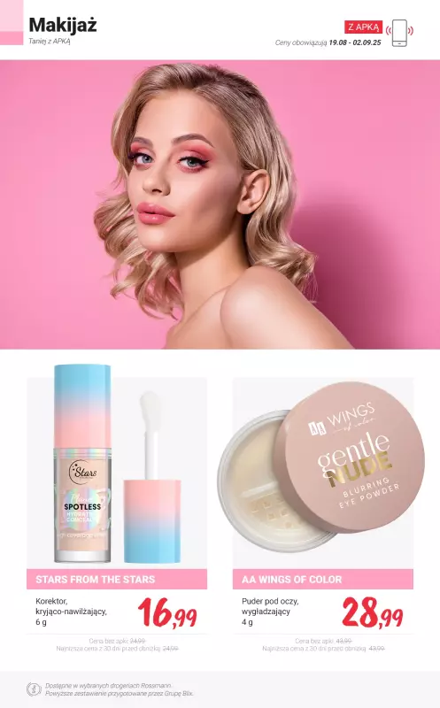 Rossmann - gazetka promocyjna TANIEJ Z APKĄ od soboty 23.08 do wtorku 02.09 - strona 2