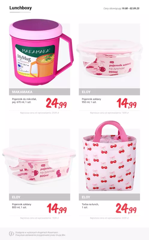 Rossmann - gazetka promocyjna PROMOCJE na powrót do SZKOŁY od czwartku 28.08 do wtorku 02.09 - strona 12