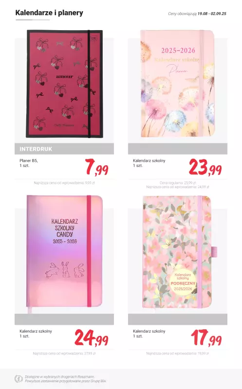 Rossmann - gazetka promocyjna PROMOCJE na powrót do SZKOŁY od czwartku 28.08 do wtorku 02.09 - strona 6