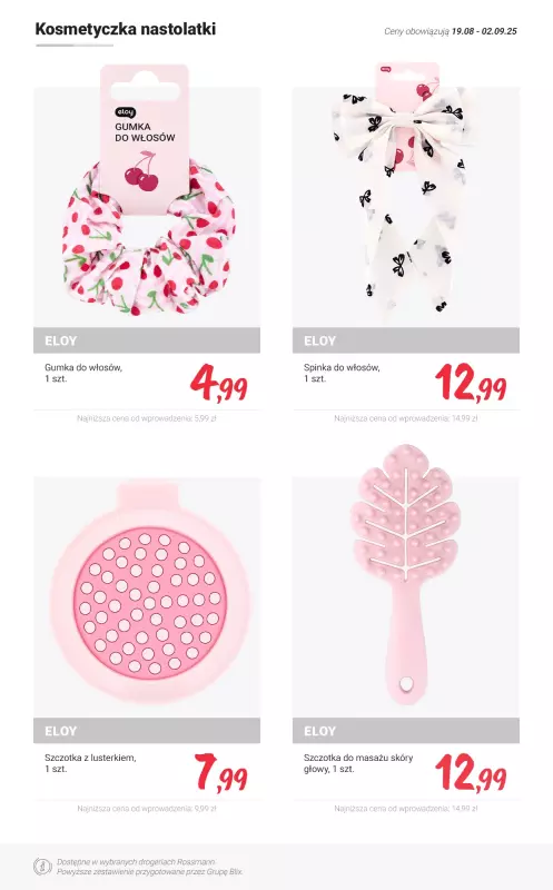 Rossmann - gazetka promocyjna PROMOCJE na powrót do SZKOŁY od czwartku 28.08 do wtorku 02.09 - strona 10