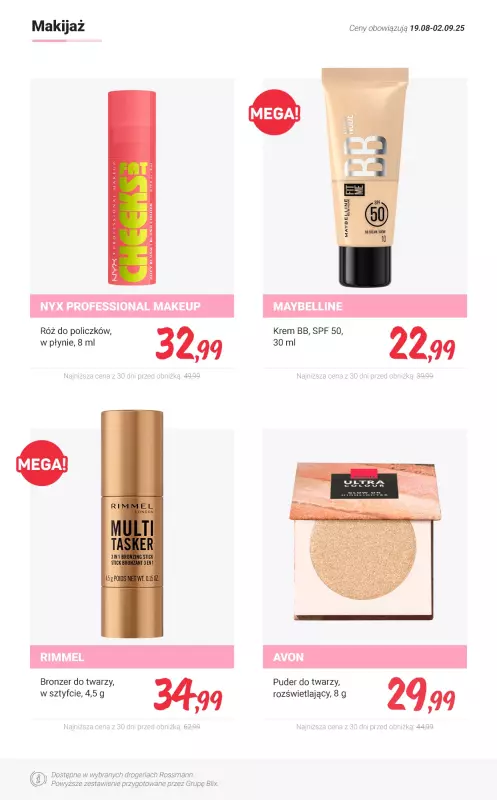 Rossmann - gazetka promocyjna Nowości na promocji! od soboty 30.08 do wtorku 02.09 - strona 4